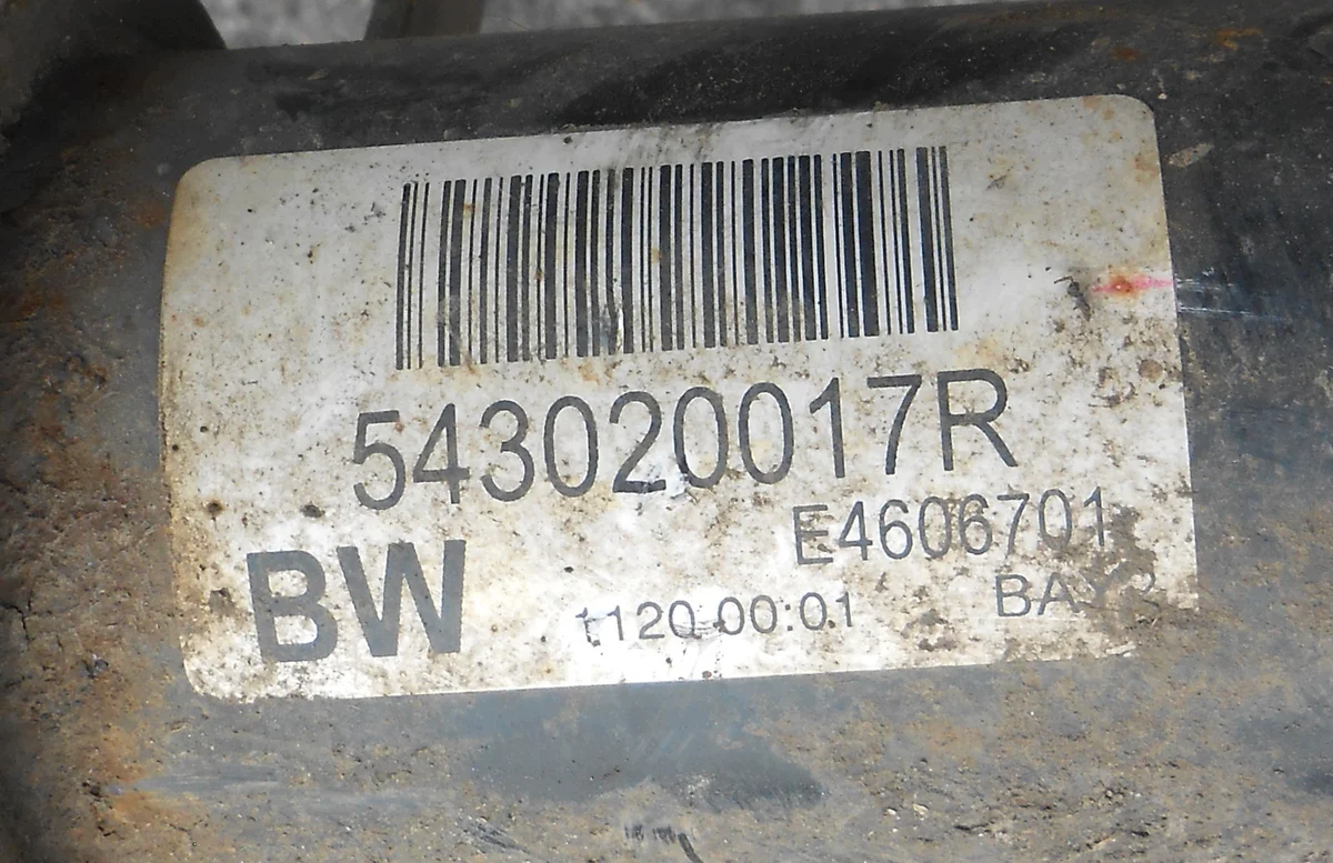 Renault Scenic III Stoßdämpfer vorne rechts gebraucht image 4