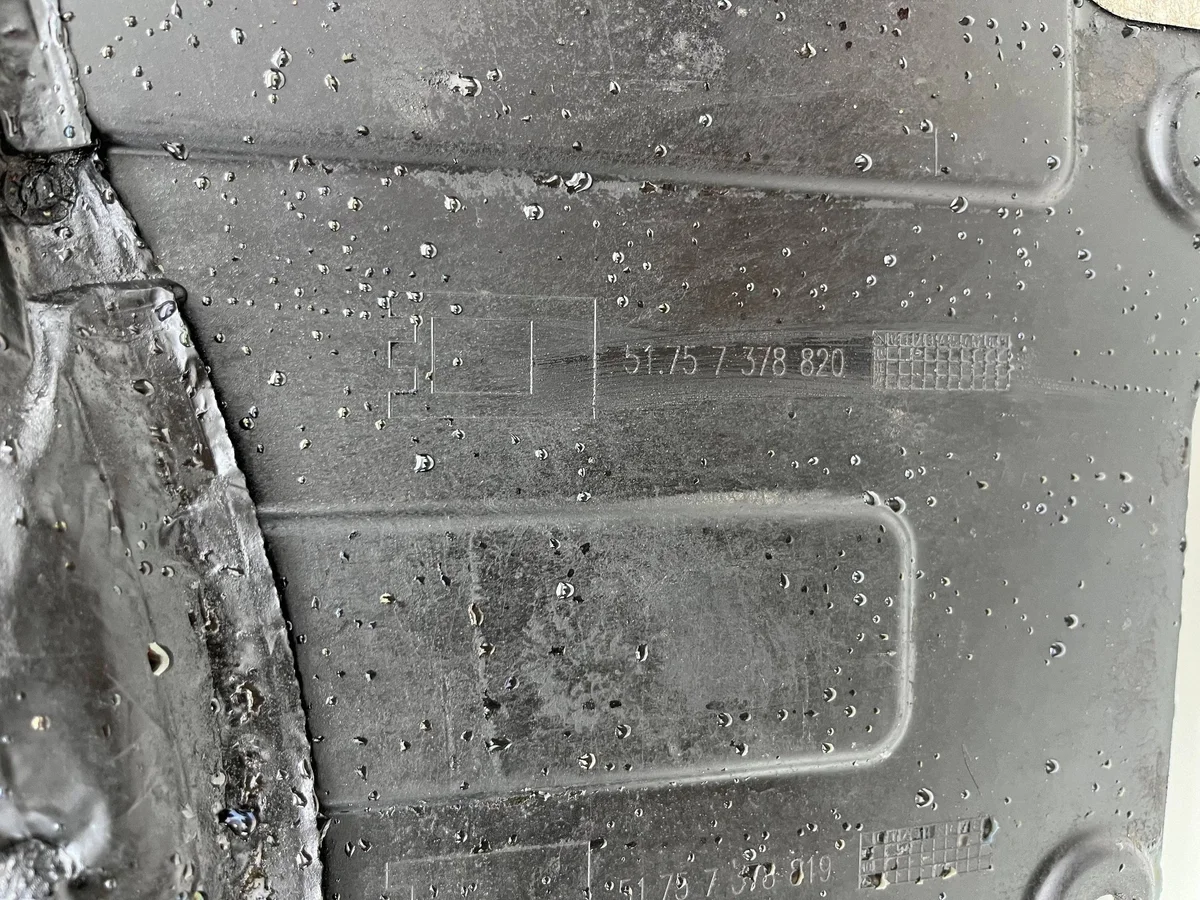 BMW X3 F25 Engine Splash Shield 7378820 image 7
