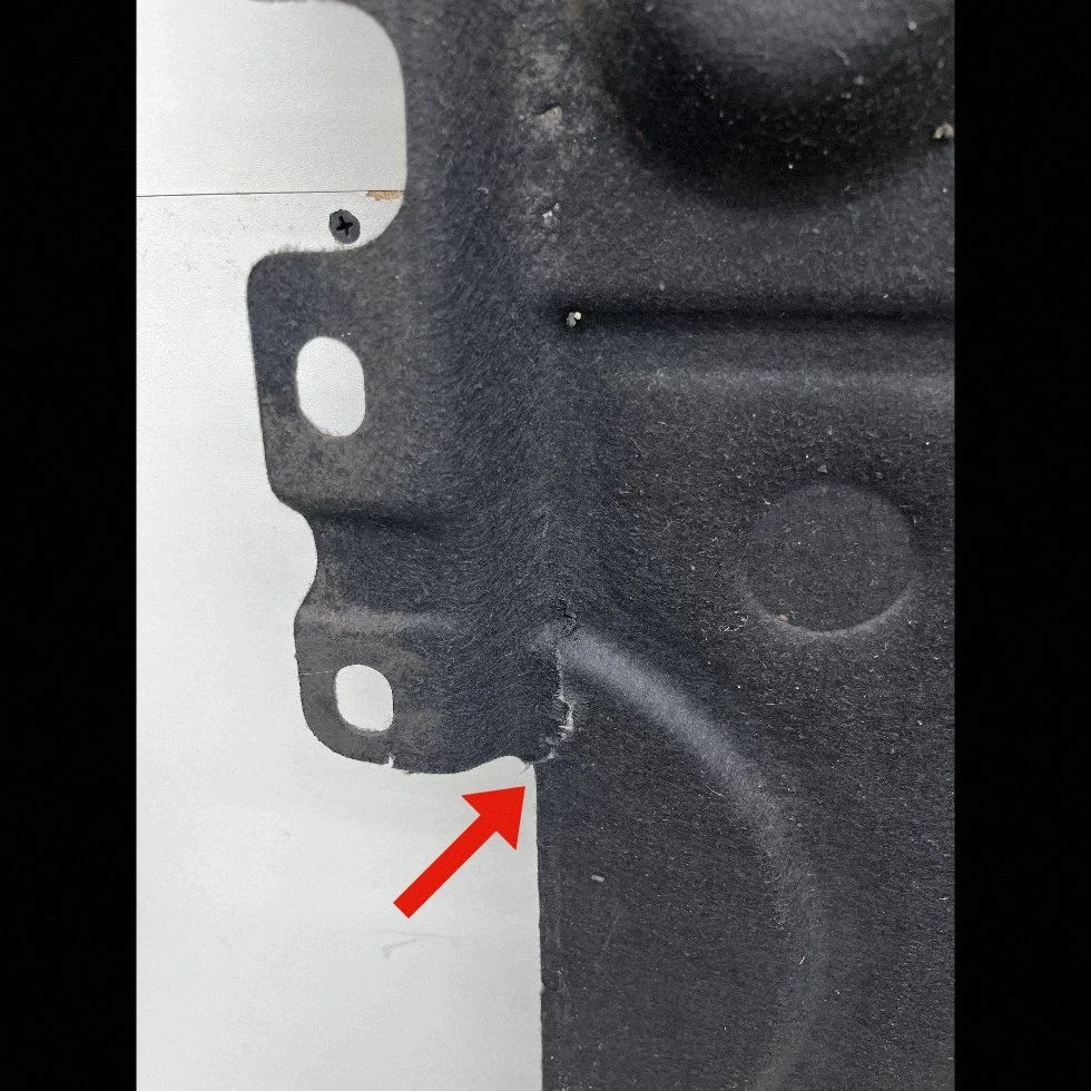BMW X3 F25 Unterbodenschutz Links 7348759 image 5