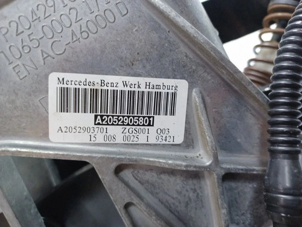 Mercedes C W205 Pedalset gebraucht thumbnail 7