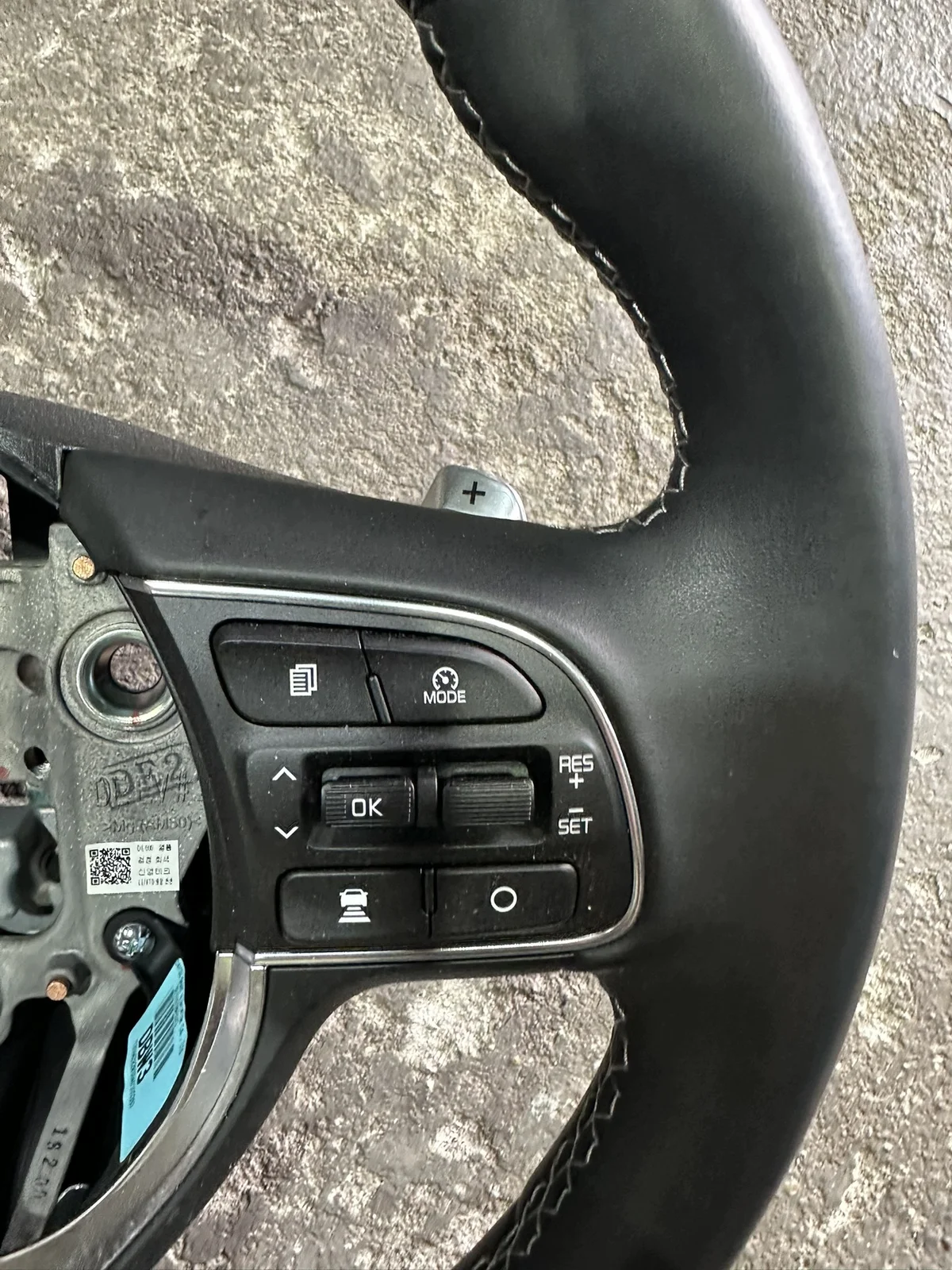 Lenkrad Leder Multi Schaltwippen Kia Niro I LIFT image 6