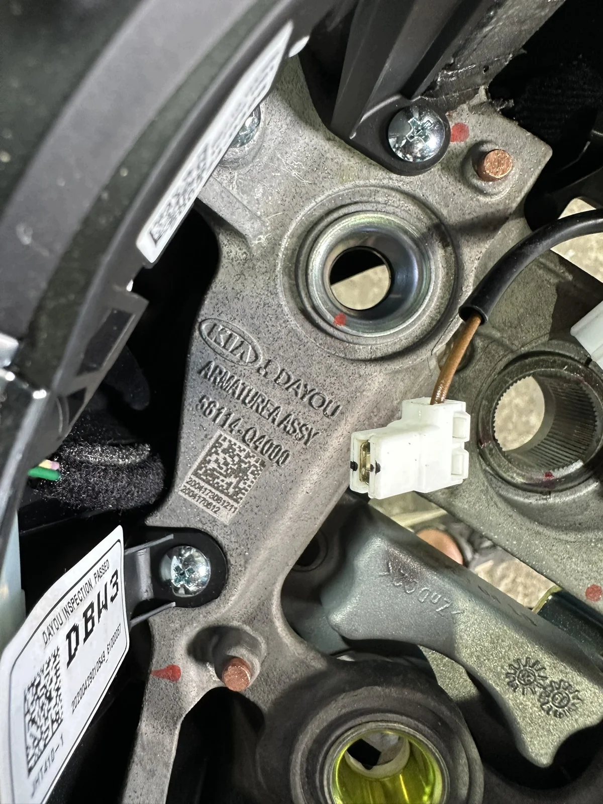 Lenkrad Leder Multi Schaltwippen Kia Niro I LIFT image 7