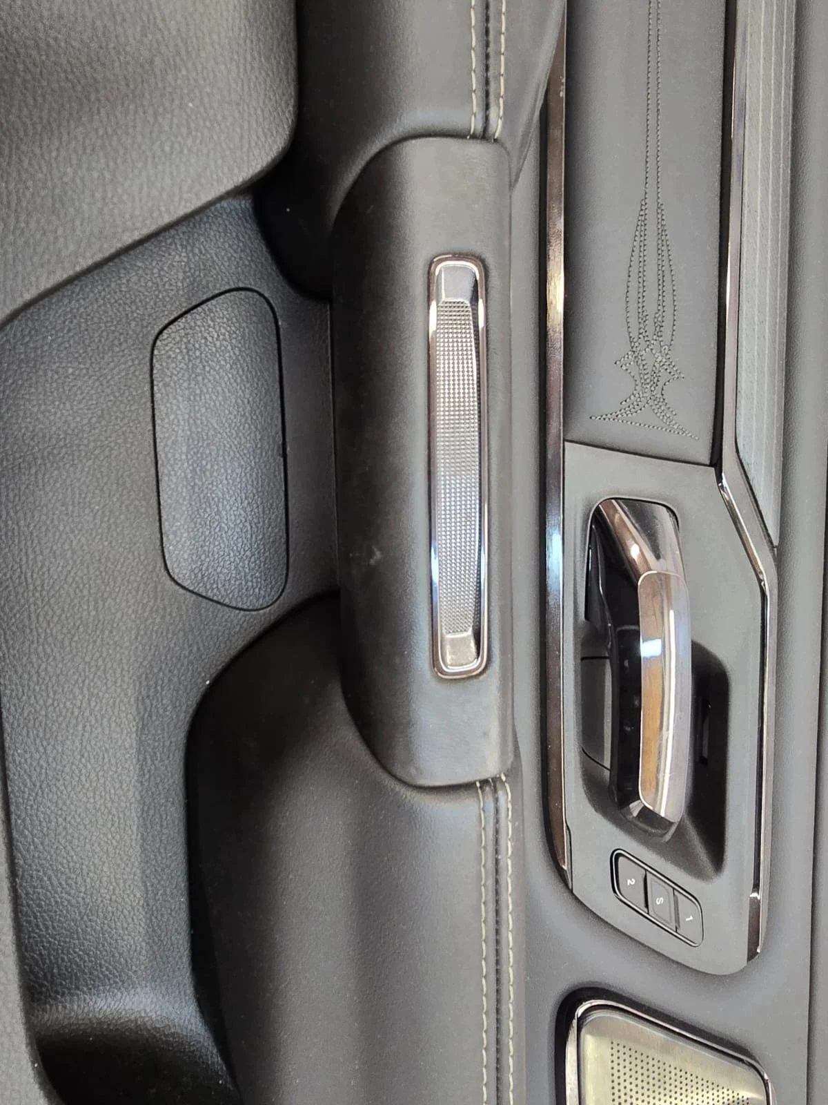 Dodge Ram sidopanel dörr svart läder image 3