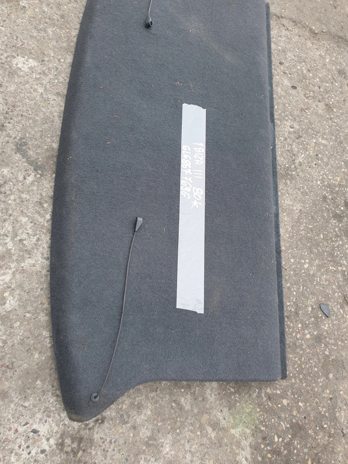 Étagère de coffre Seat Ibiza III 6L6867769G image 3