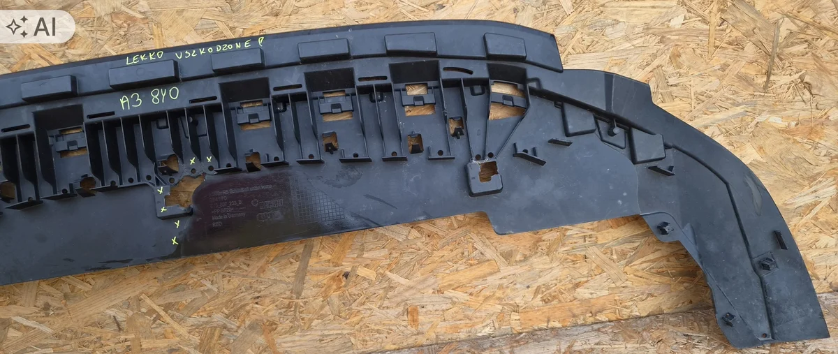 Audi RS3 Front Bumper Undertray 8Y0807233B image 4