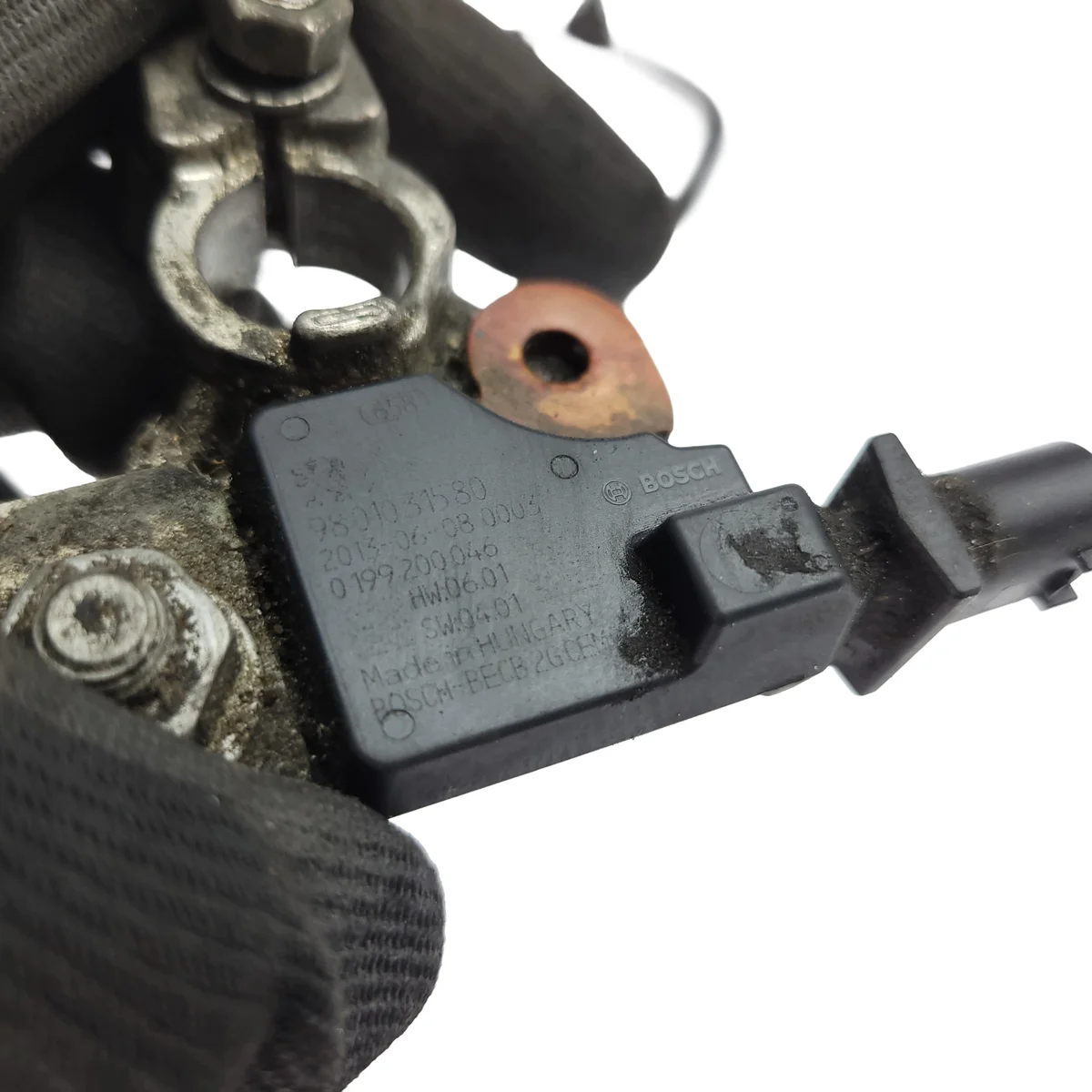 Citroen C5 III X7 LIFT Minuspolklemme Batterie image 5