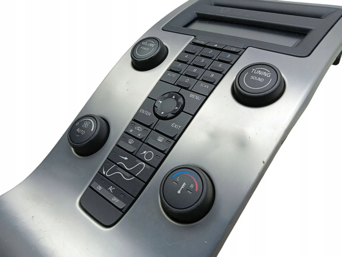 Panneau commande radio clim Volvo S40 V50 image 7