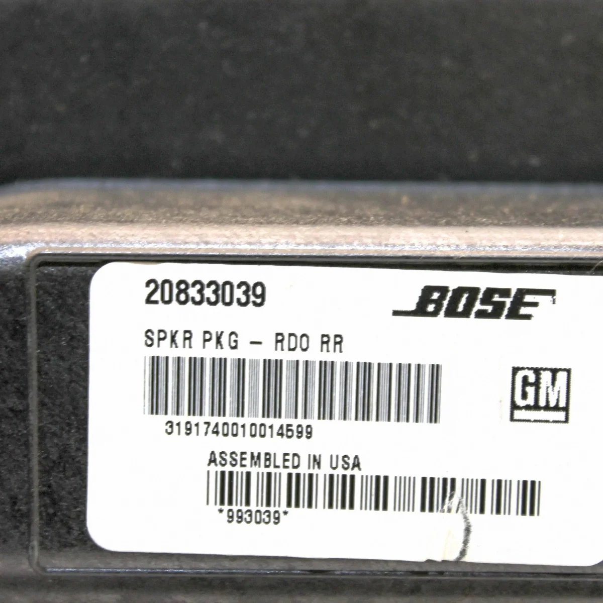 Subwoofer Opel Ampera BTN46806 Usato image 6