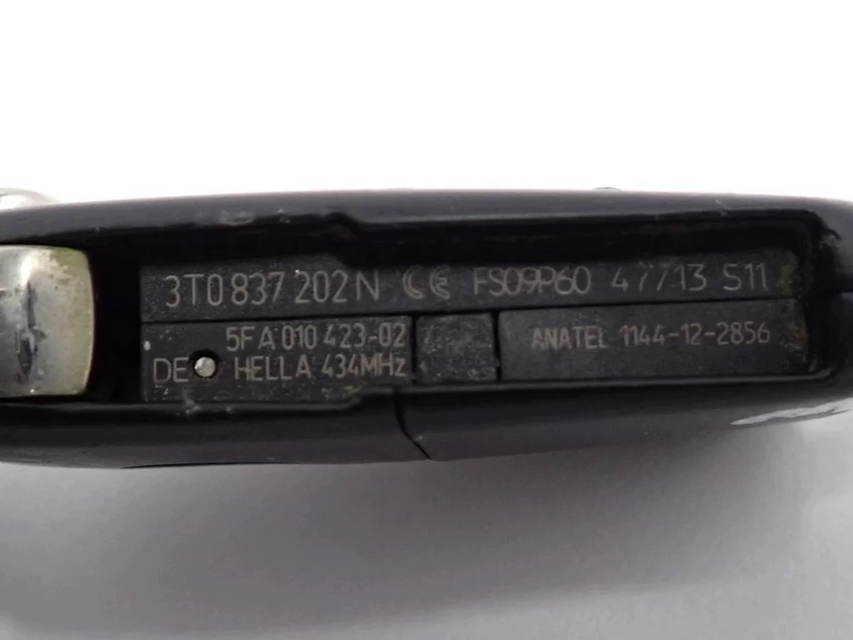 Nyckel Skoda Fabia III 3T0837202N VXVX image 3