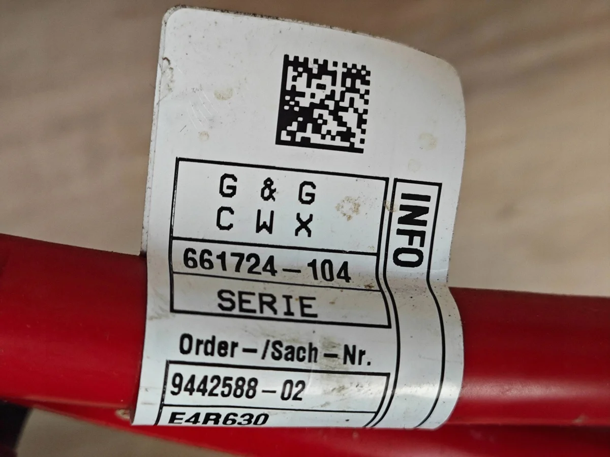 Câble positif batterie BMW 40i X5 G05 G06 image 8
