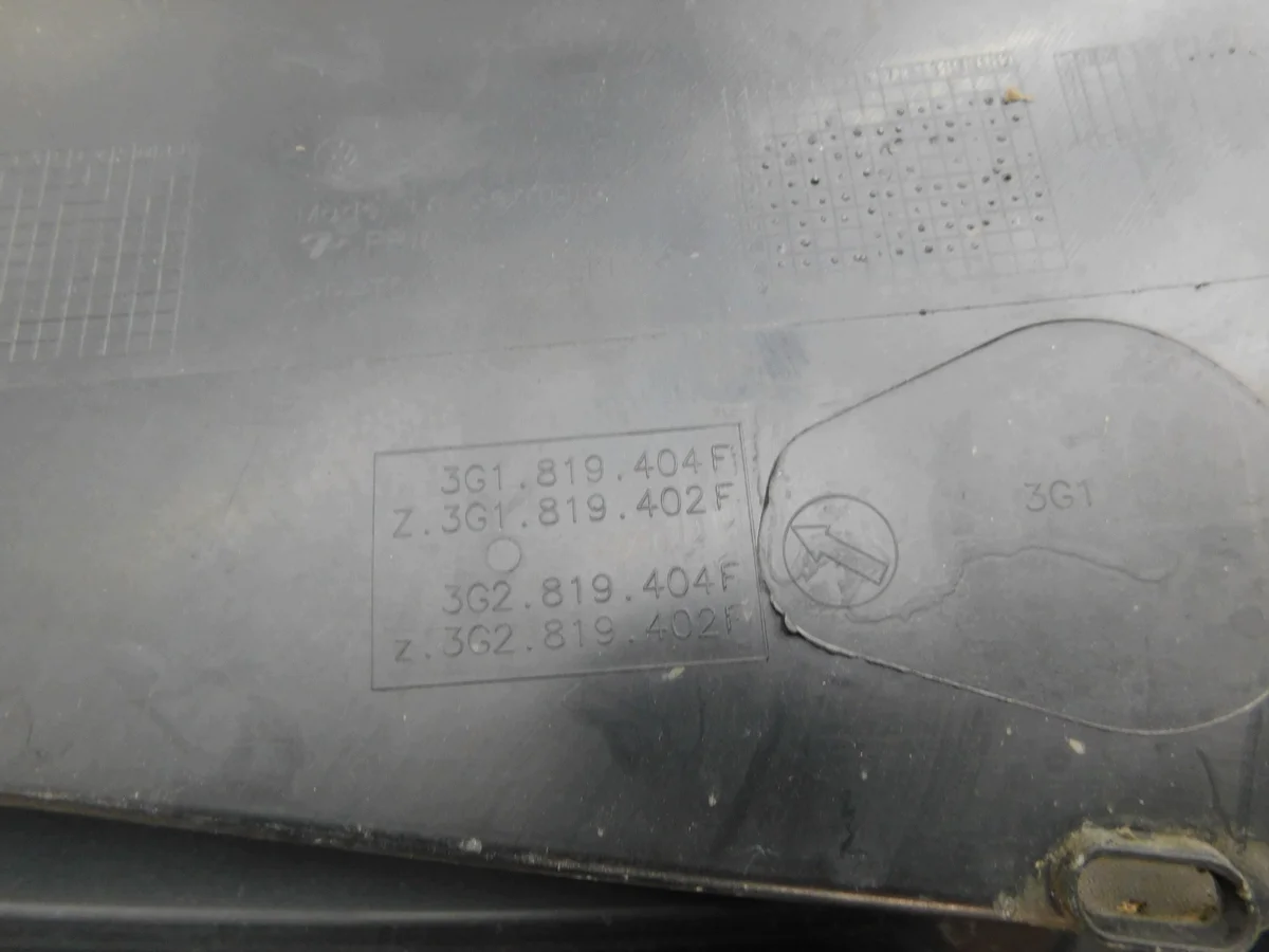 Panel bajo parabrisas VW Passat B8 3G1819403F 3G1819404F image 9