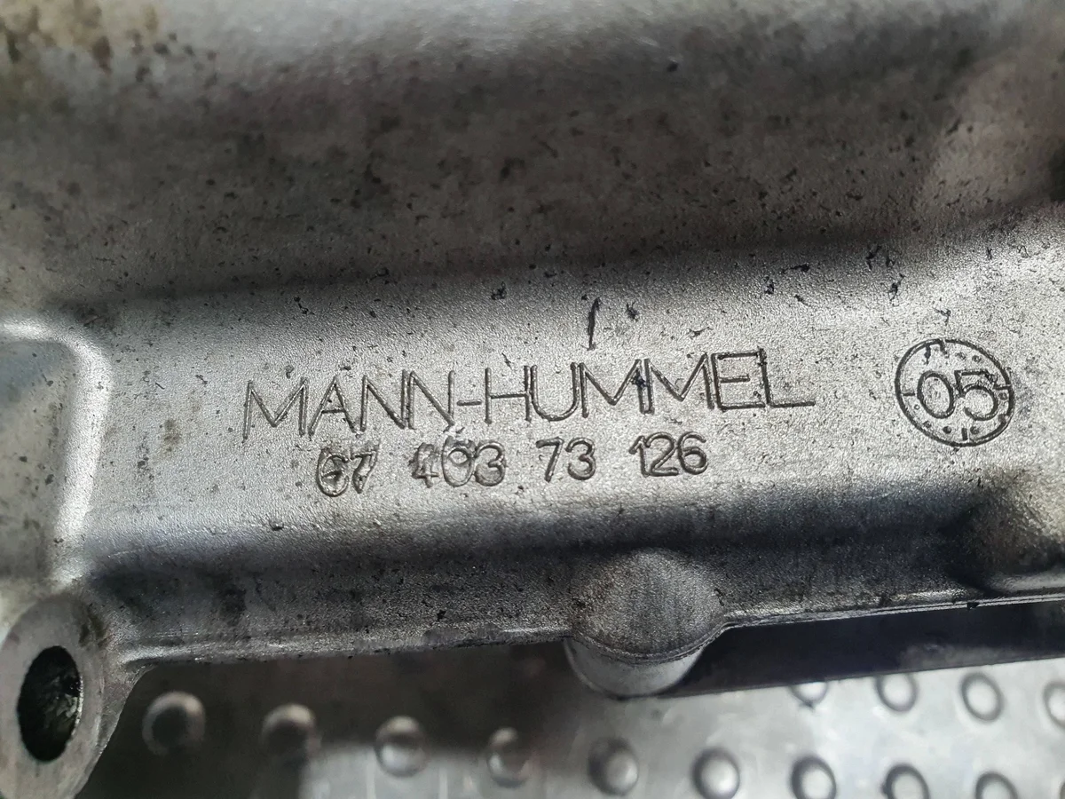 Kühler Ölfiltergehäuse BMW E46 E90 E60 M47 image 8