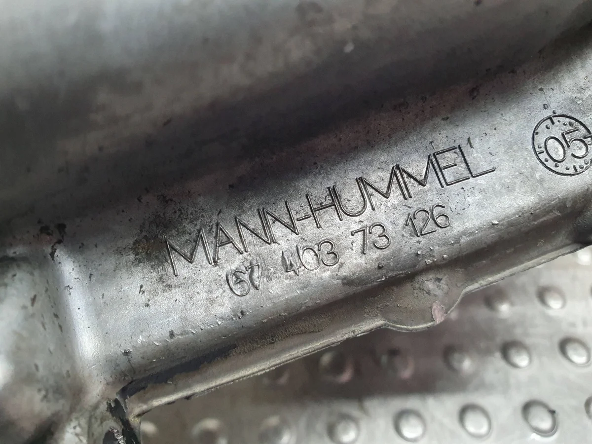 Oil Filter Housing Cooler BMW E46 E90 E60 M47 image 6
