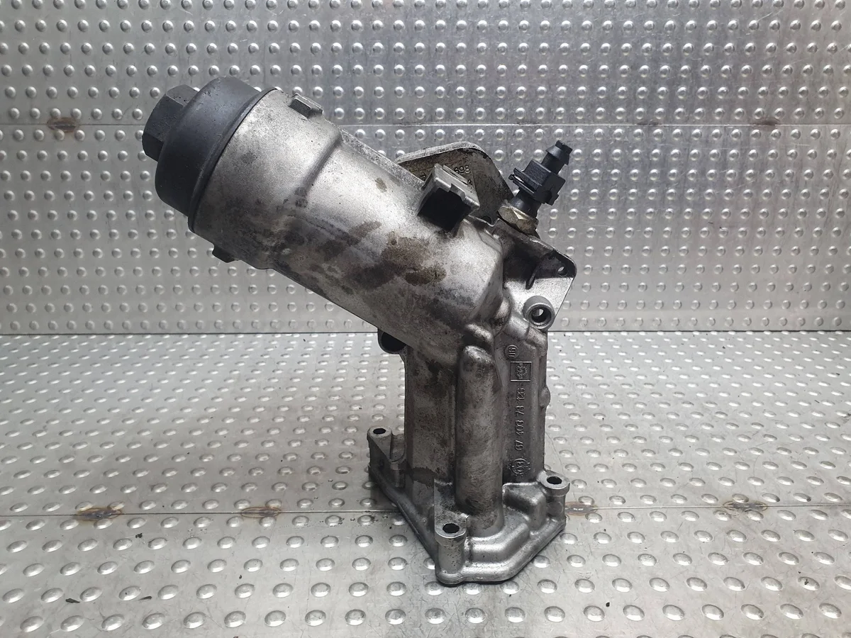 Kühler Ölfiltergehäuse BMW E46 E90 M47 image 3
