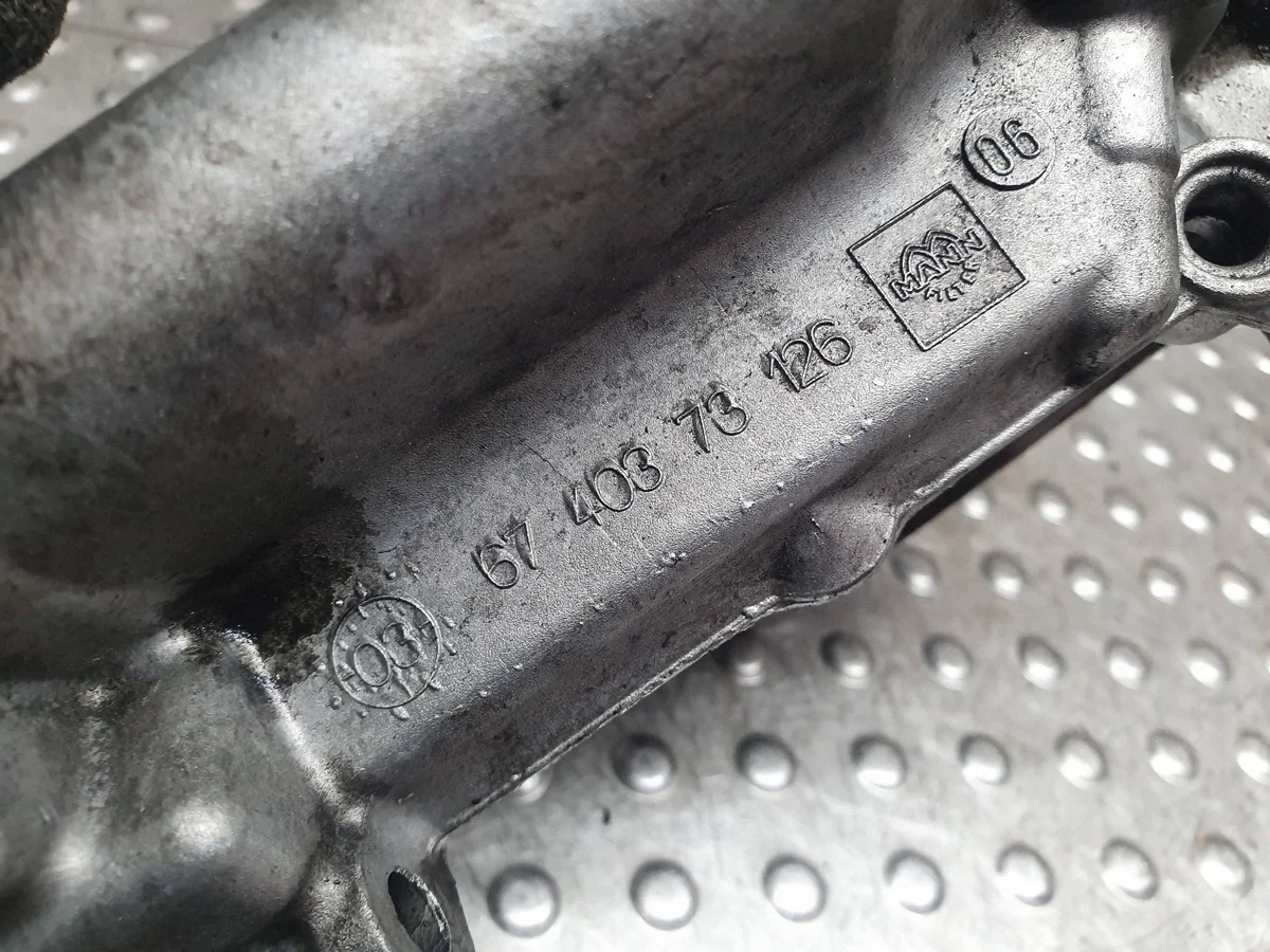Kühler Ölfiltergehäuse BMW E46 E90 M47 image 8