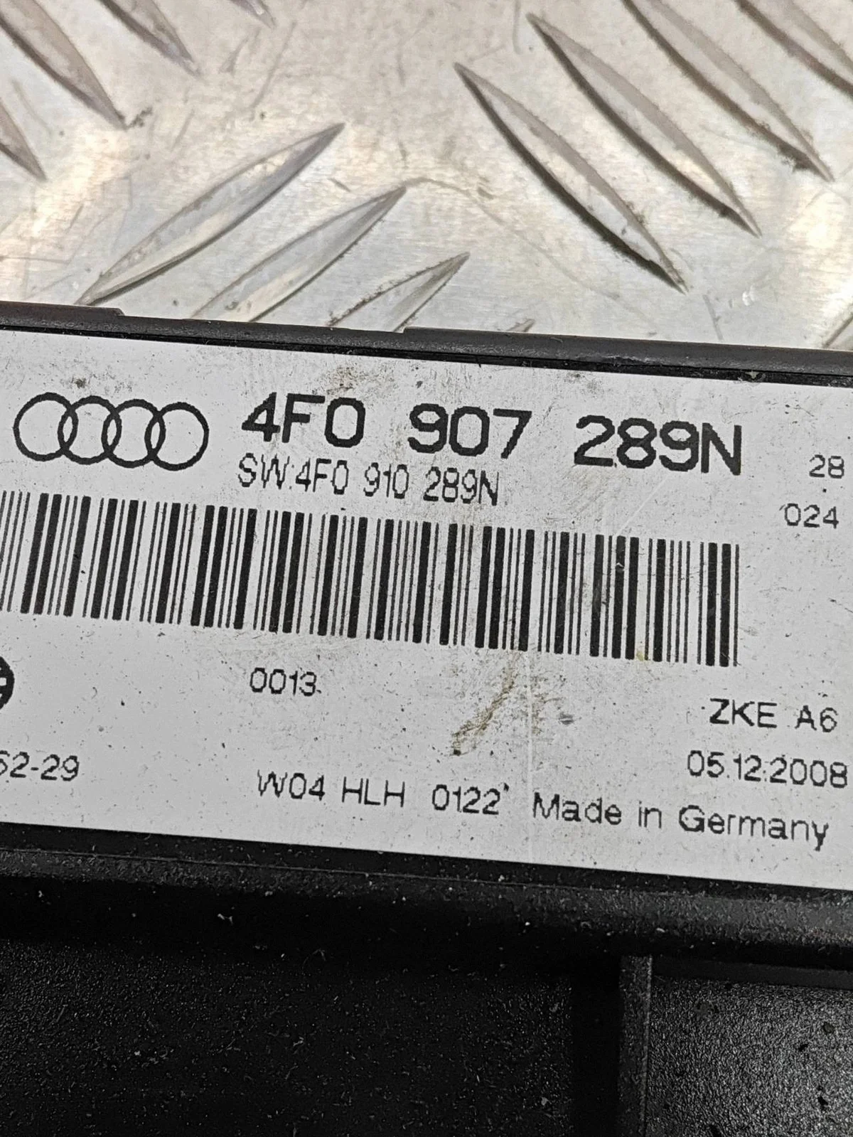 Moduuli mukavuus Audi A6 S6 C6 4F0907289N image 4