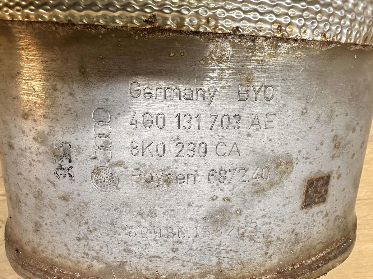 Audi A6 C7 Sedan FL Catalizzatore 4G0131703AE image 8