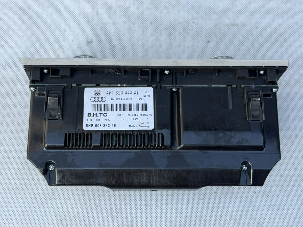 Bedienteil Lüftung Audi A6 C6 4F1820043AL image 4