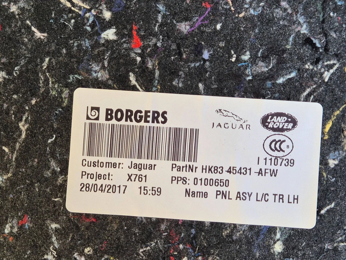 Panneau coffre Jaguar F-Pace X761 Gauche image 5