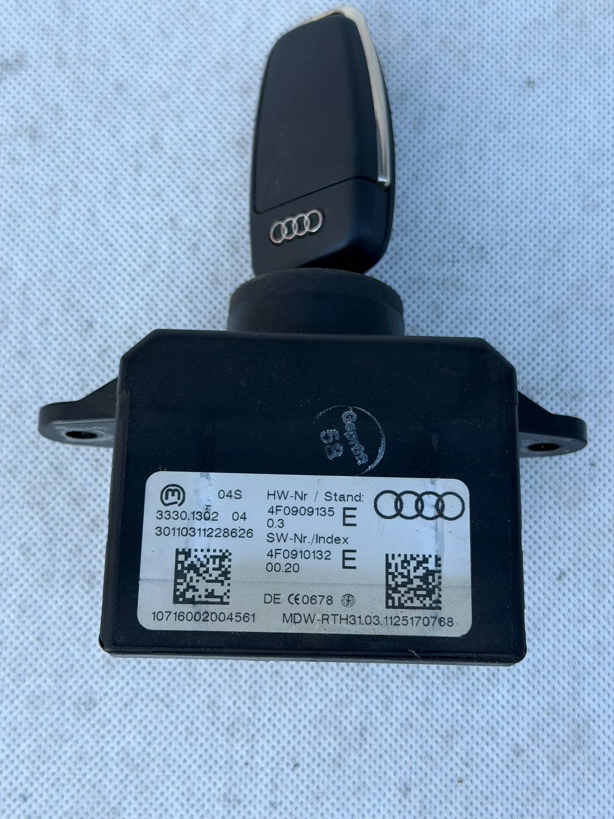 Tändningslås Audi A6 C6 4F0837220R