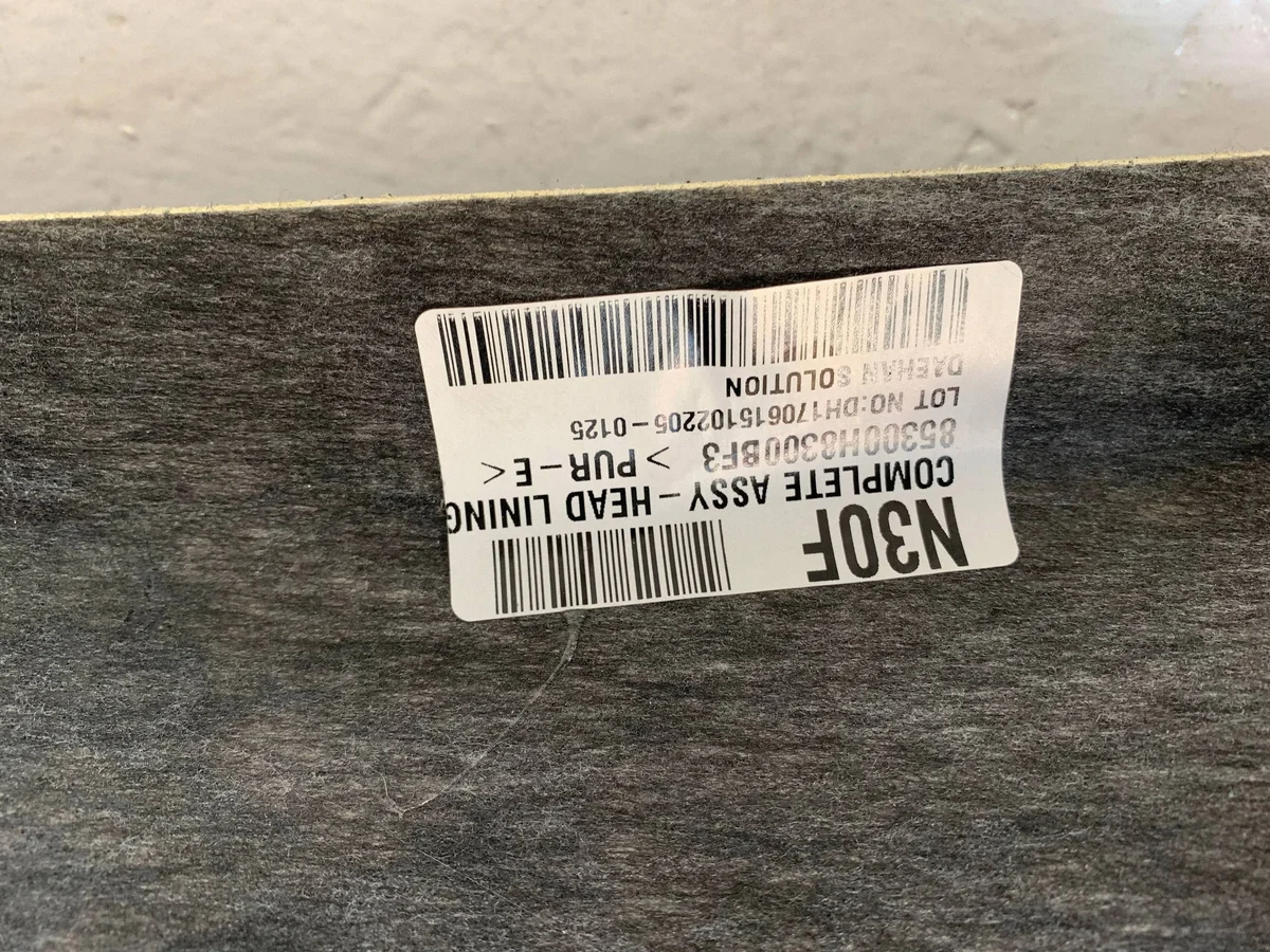 KIA Rio IV Headliner Used 86300HB300 image 8