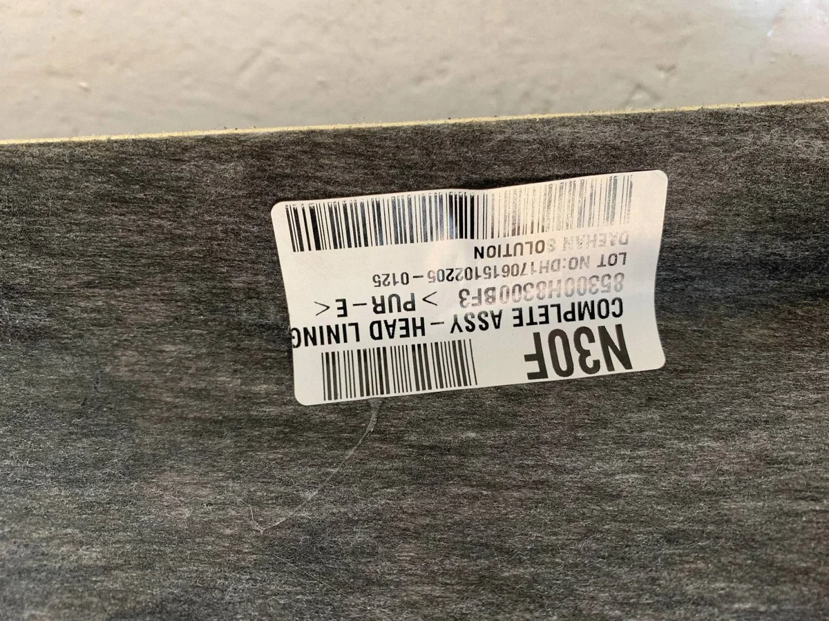 KIA Rio IV Headliner Used 86300HB300 image 9
