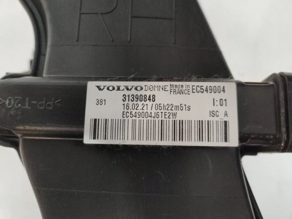 Volvo XC90 2018 Canal de Ar Cabine 31390848 image 3