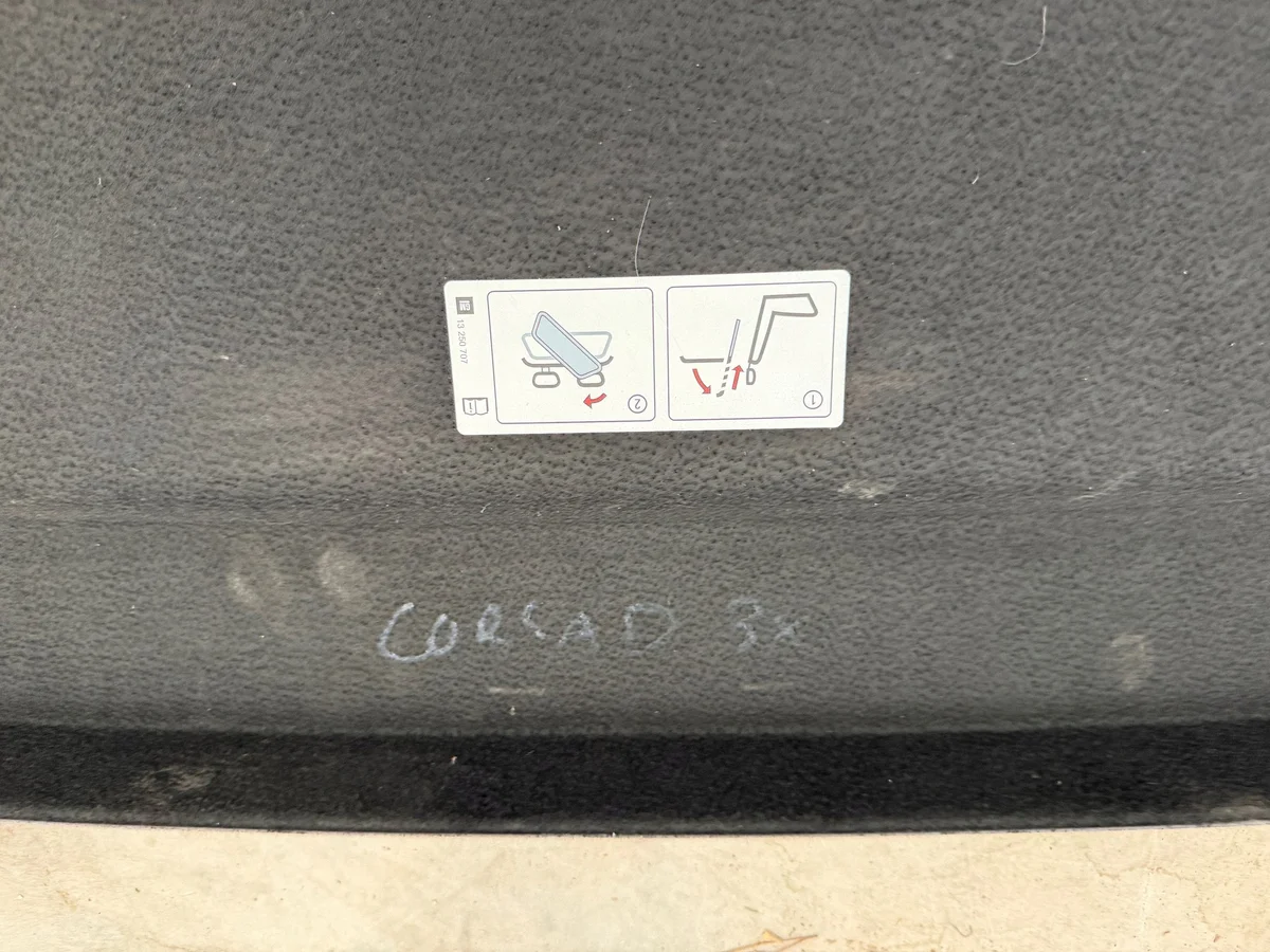 Prateleira Porta-Malas Opel Corsa D MZN3085 image 3