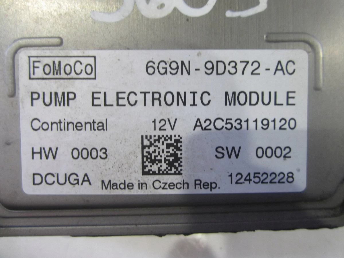 Modulo Pompa Carburante Volvo 6G9N-9D372-AC Usato image 7
