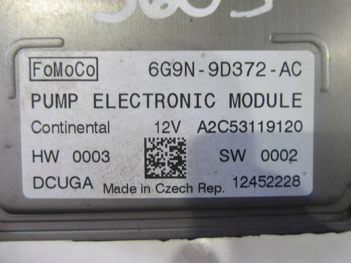Modulo Pompa Carburante Volvo 6G9N-9D372-AC Usato image 9