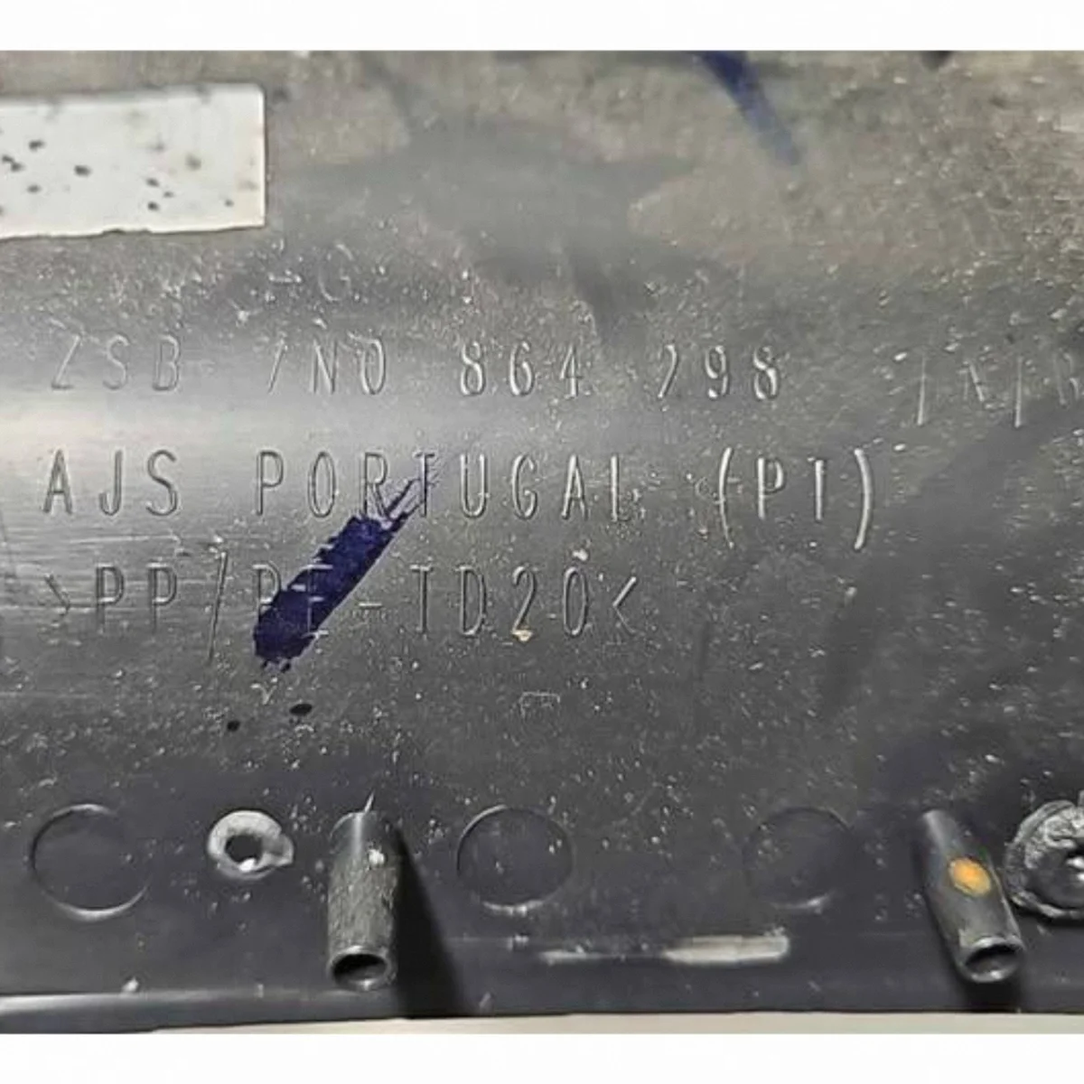 Porta-copos Traseiro VW Sharan 7N0863289 image 3