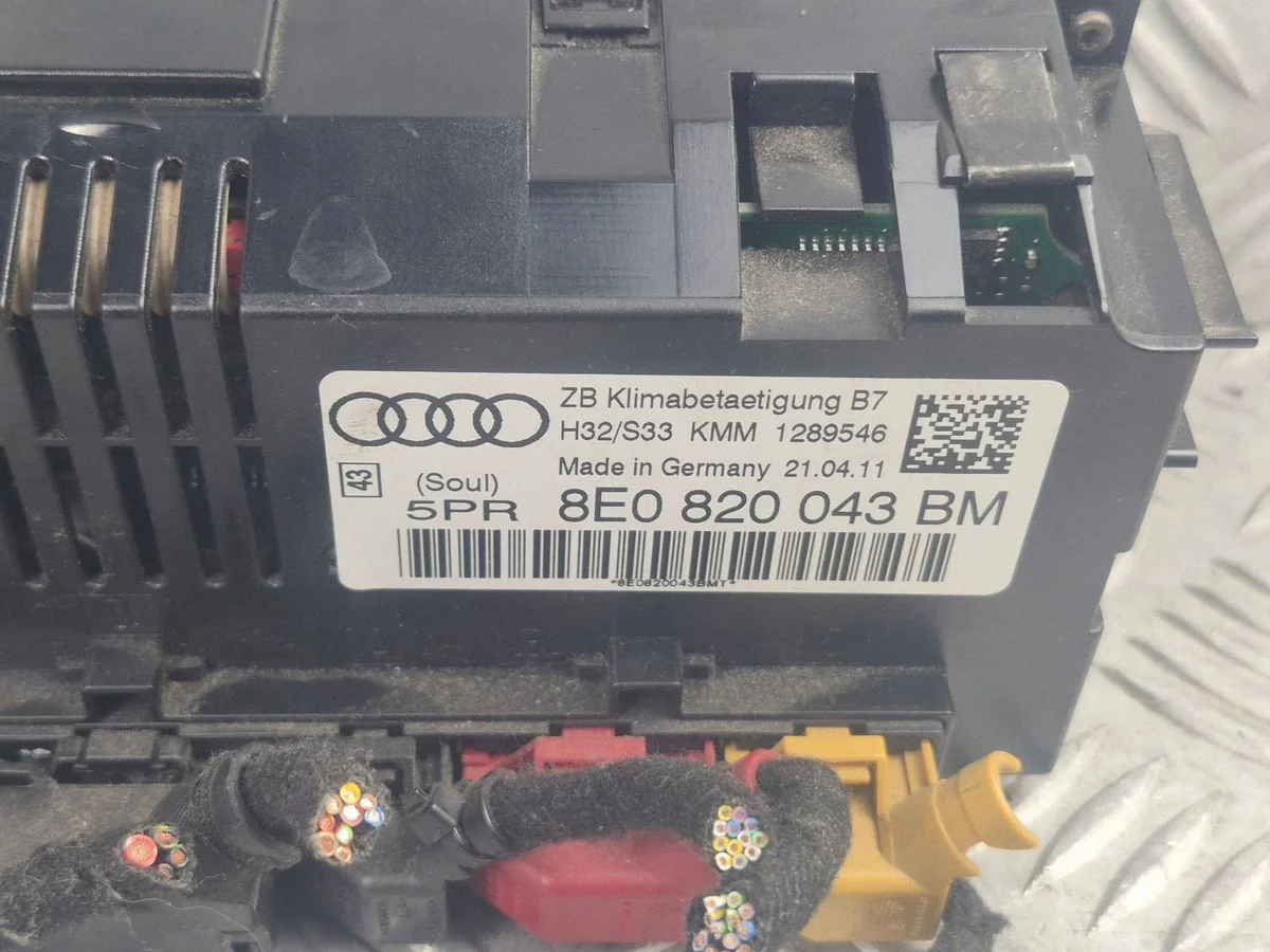Panel Climatizador Seat Exeo Audi A4 B6 B7 image 6
