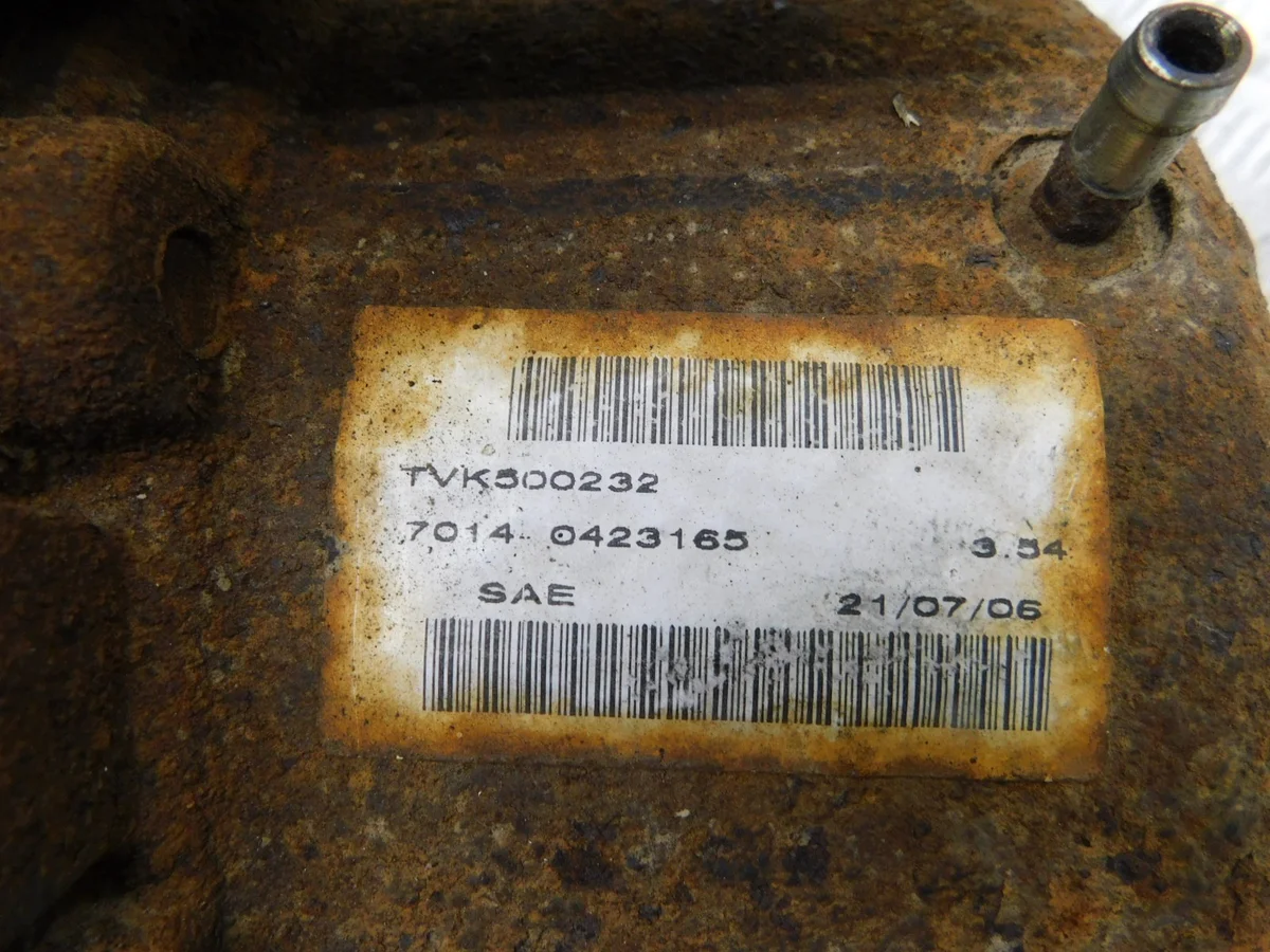 Eje Trasero Diferencial Range Rover L322 TKV5000232 image 4
