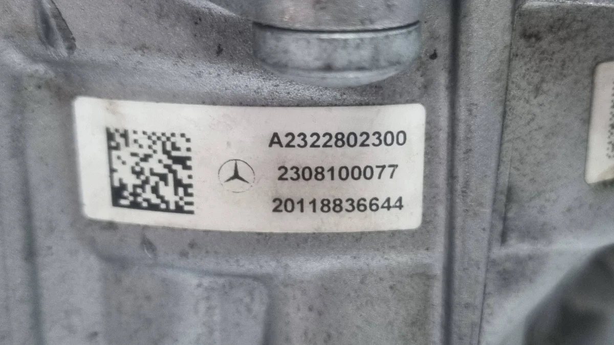 Boîtier de commande Mercedes SL R232 W223 image 6