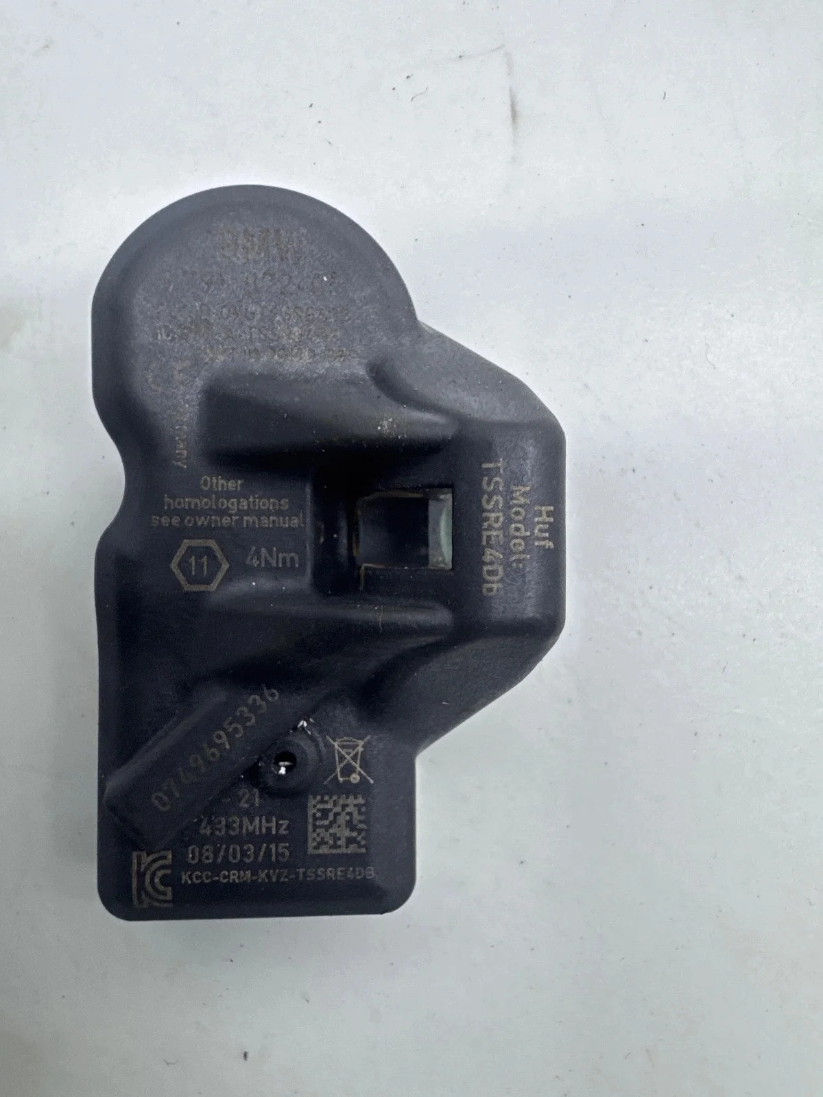 Reifendrucksensor BMW 5 F10 F11 6798872 image 3