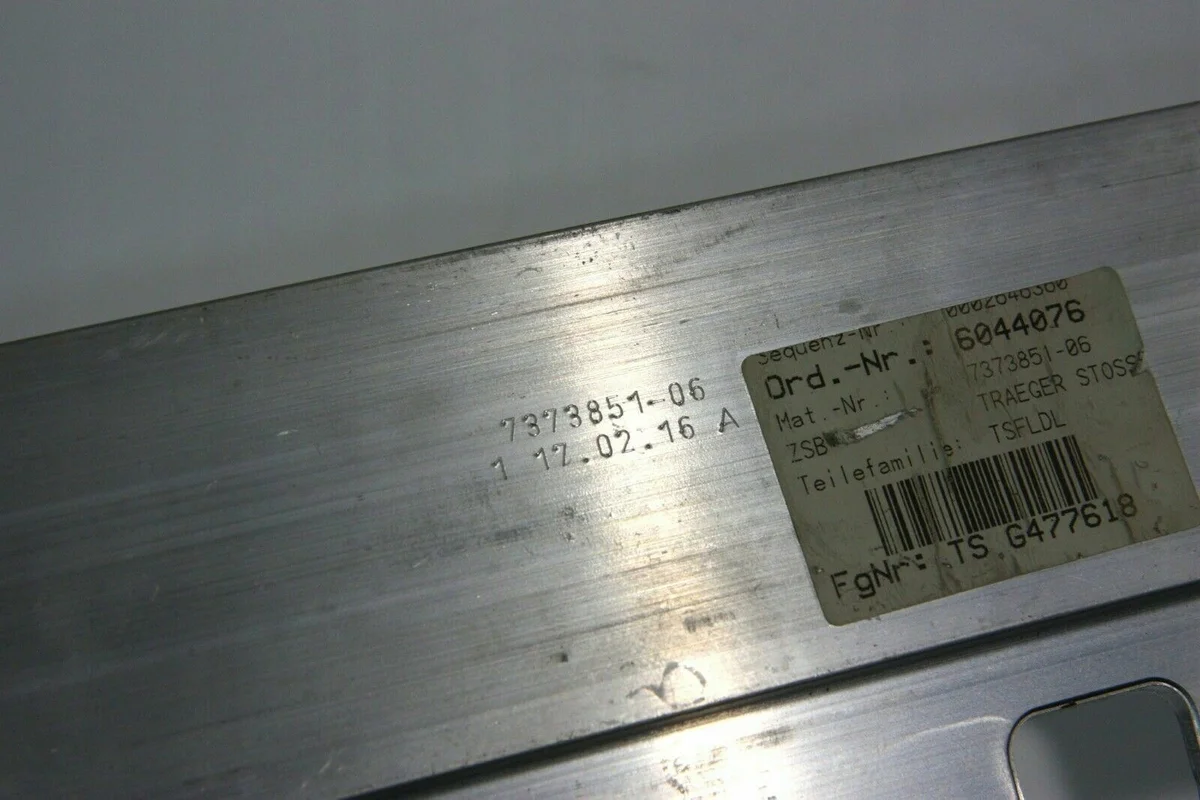 BMW Serie 5 Hintere Trägerstange OEM 7373851 image 6