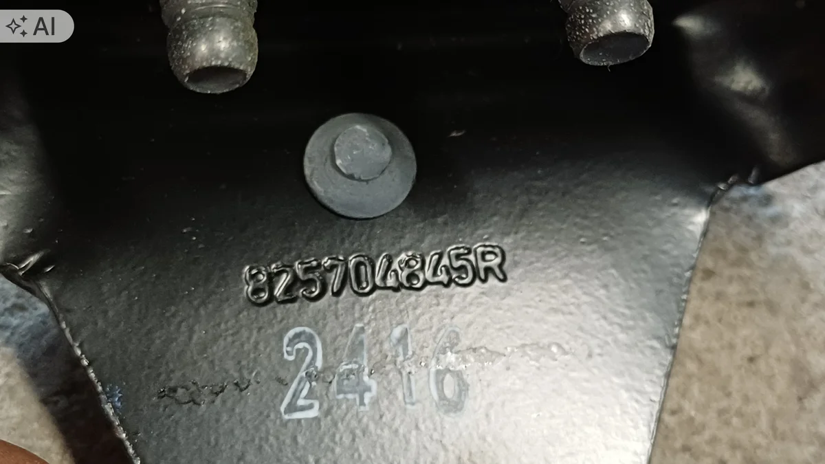 Dacia Dokker Riegel Türschloss gebraucht image 3