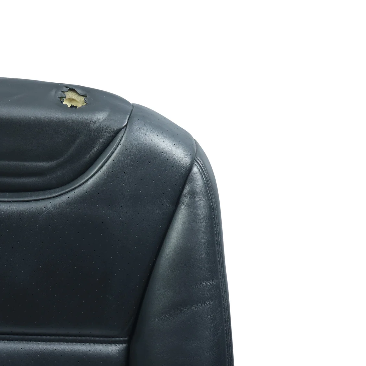 Porsche Cayenne 9PA Couverture Dossier Cuir Noir Droit image 3
