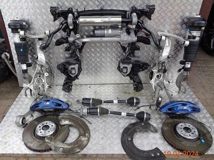 BMW X5 G05 2019 Luftfederbein Rechts AF0113310 image 5