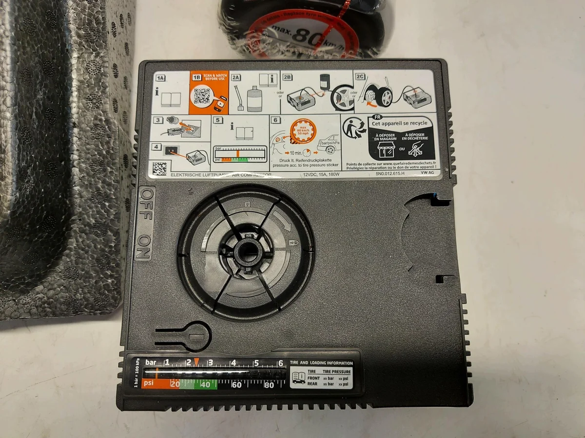 Audi A5 8B3 B10 Reparaturkit Reifen Kompressor image 3