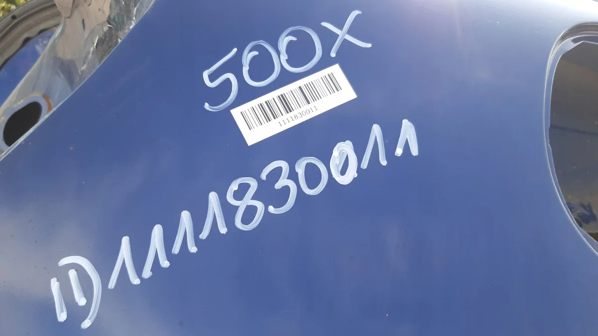 Fiat 500X Kotflügel Ecke Rechts Hinten image 4