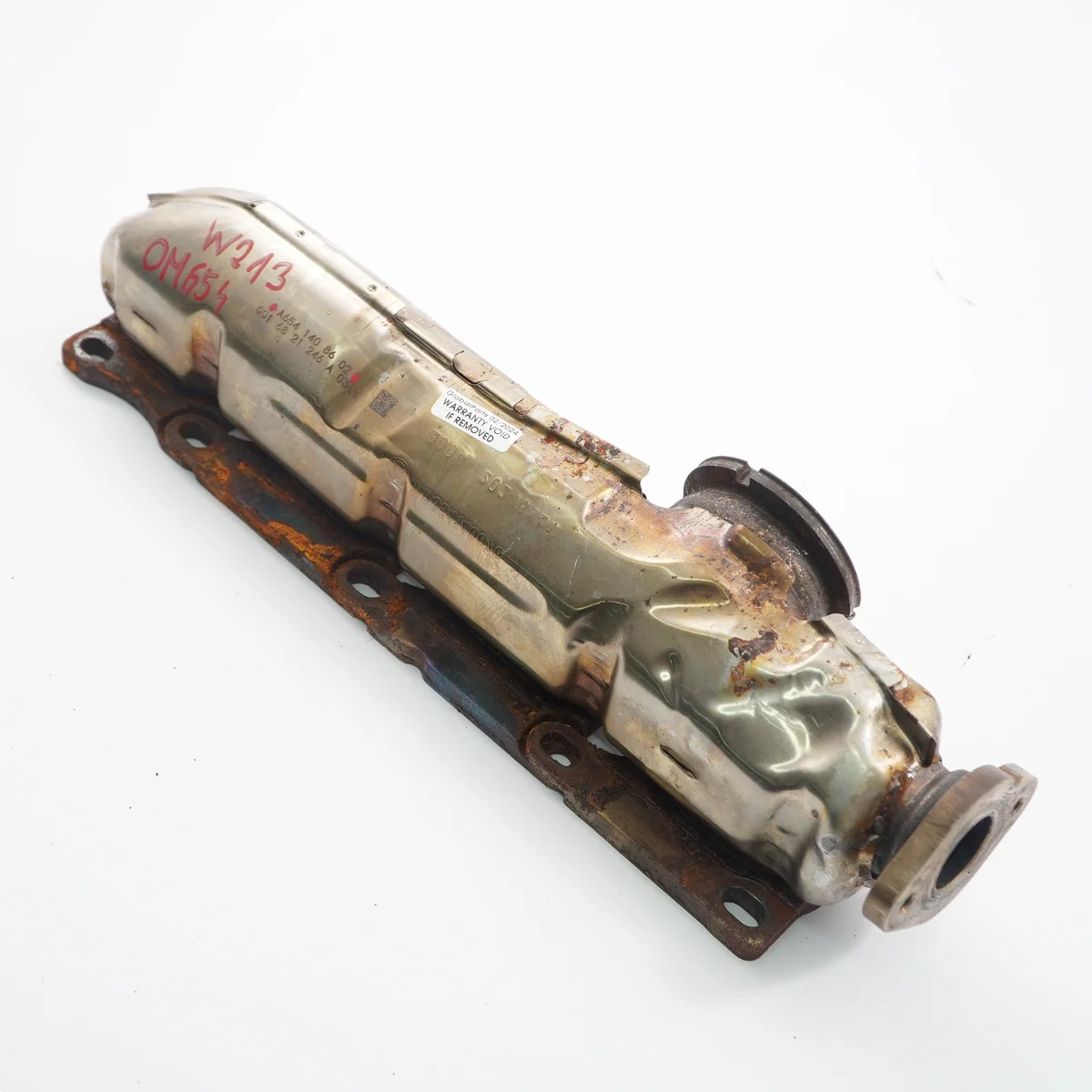 Collettore di scarico Mercedes W907 OM654 A6541408602