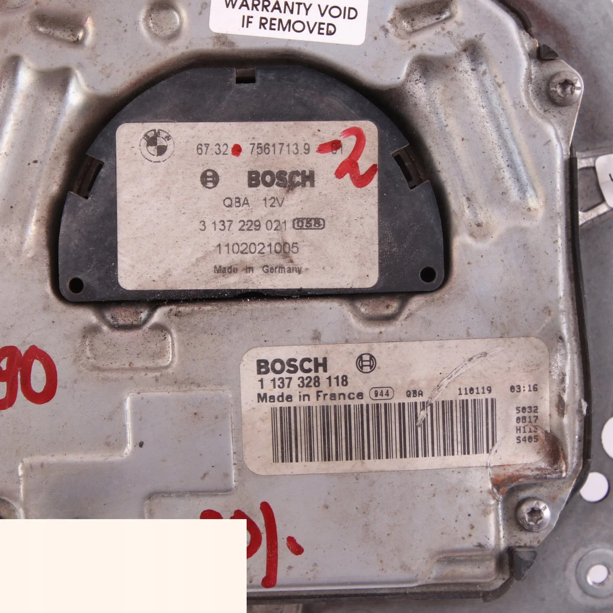 BMW E87 E90 puhallinmoottori 7561713 image 7