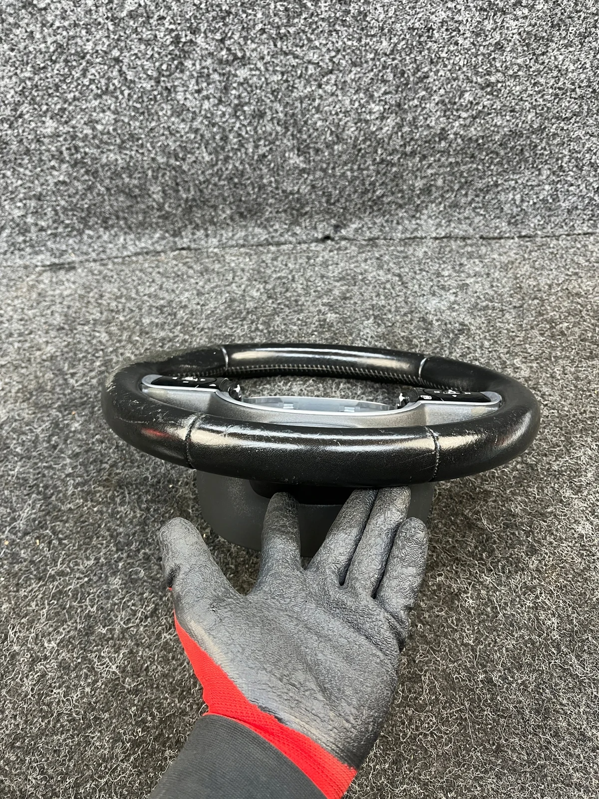 Volvo V90 II Volante Multifunción Cuero OEM 31407813 image 5