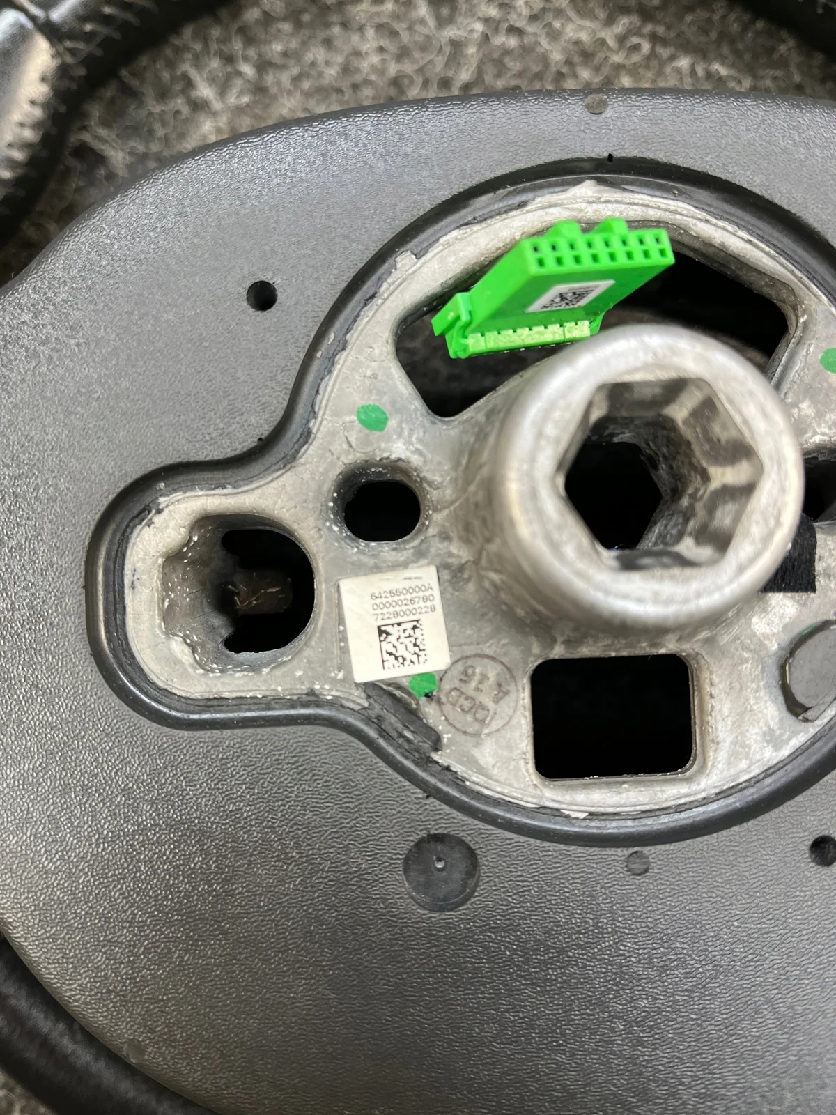 Volvo V90 II Volante Multifunción Cuero OEM 31407813 image 10