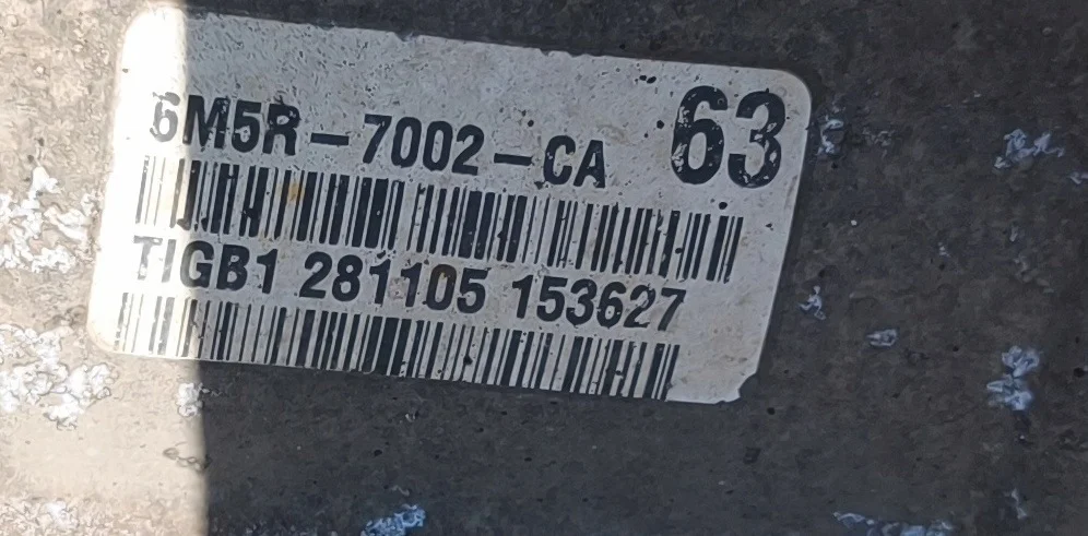 Volvo V50 2.0 D Gearbox 6M5R7002CA image 3
