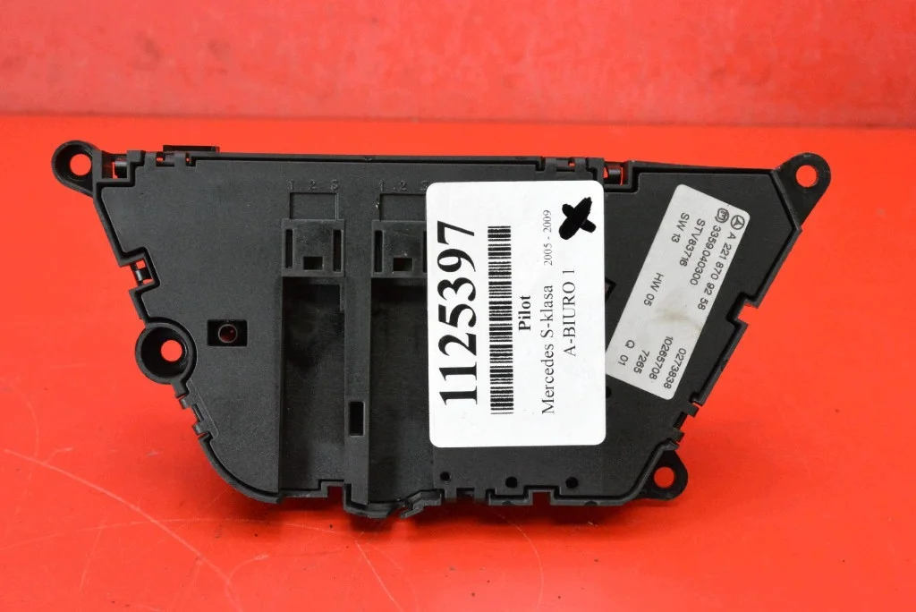 Schalter Sitzverstellung Links Mercedes S-Klasse W221 image 4