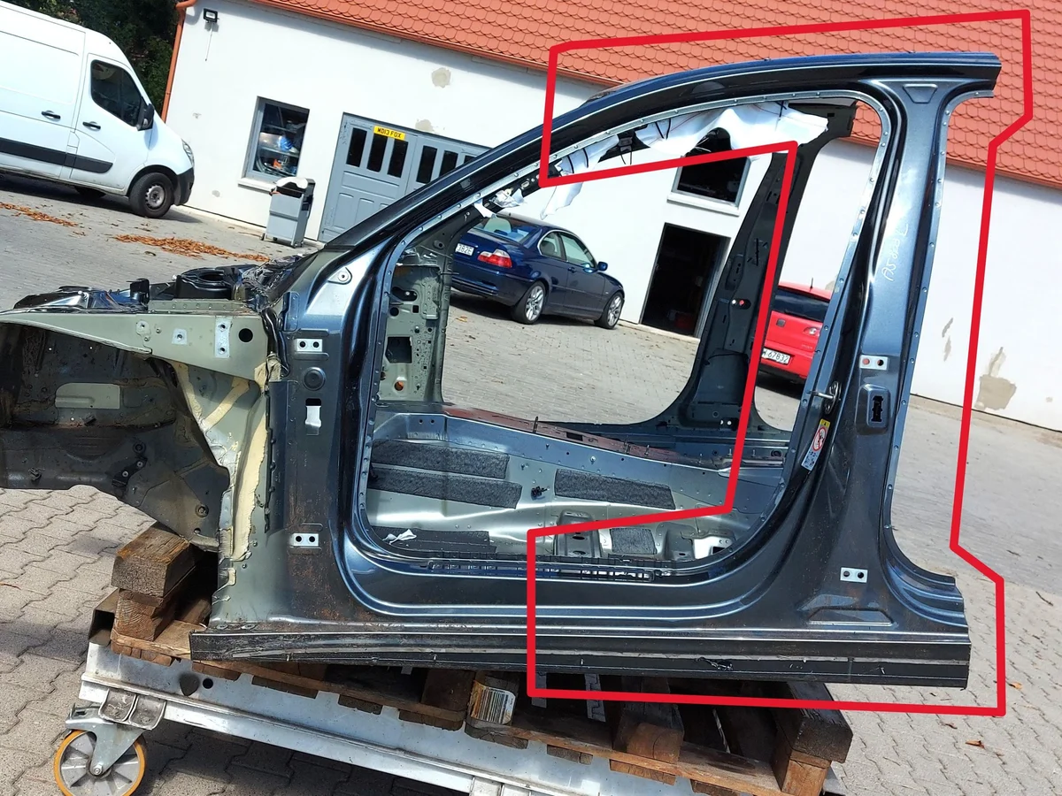 Audi A5 8B3 B10 Avant Pilar Esquerdo Usado