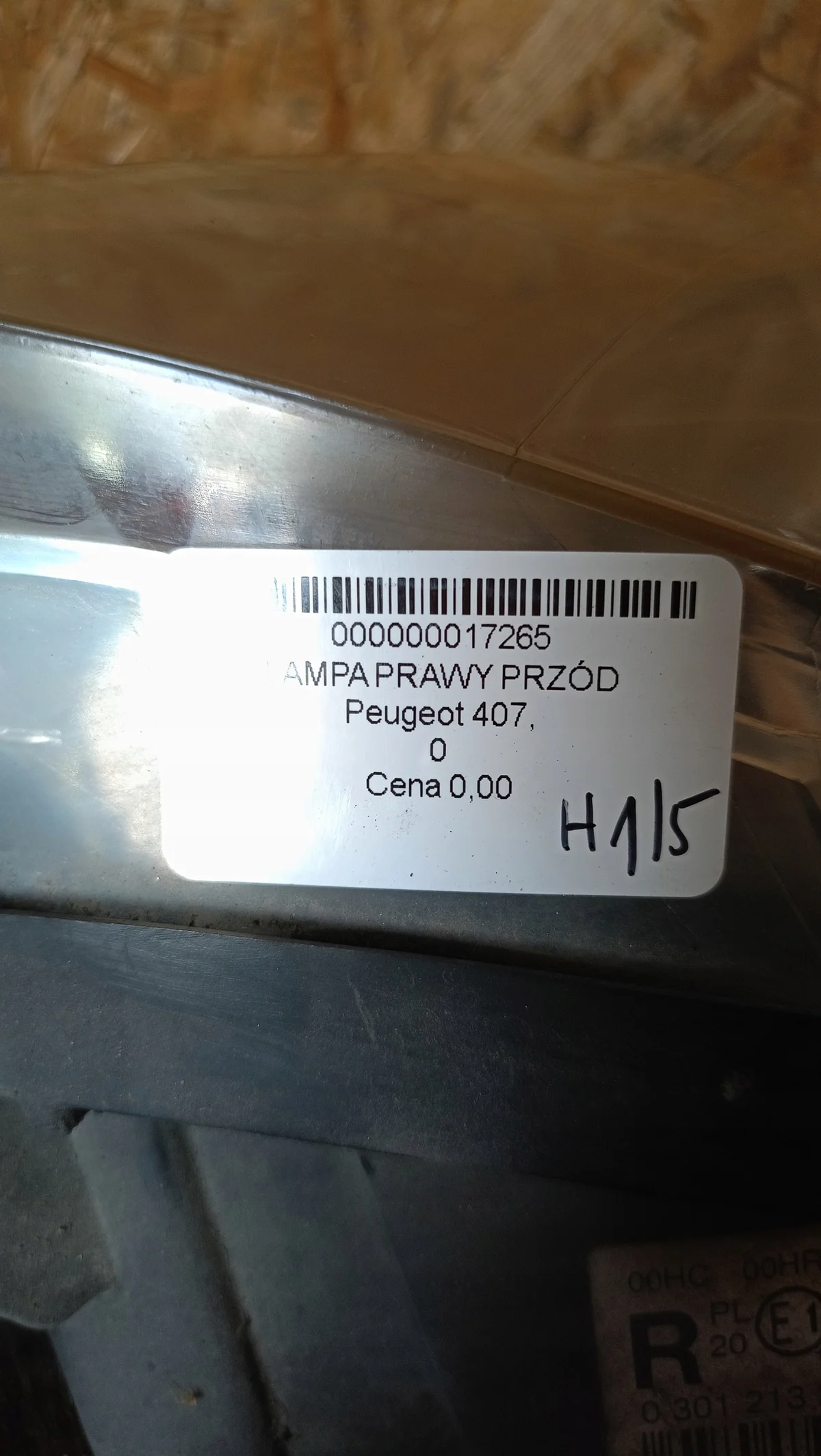 Peugeot 407 Scheinwerfer Rechts Gebraucht image 8