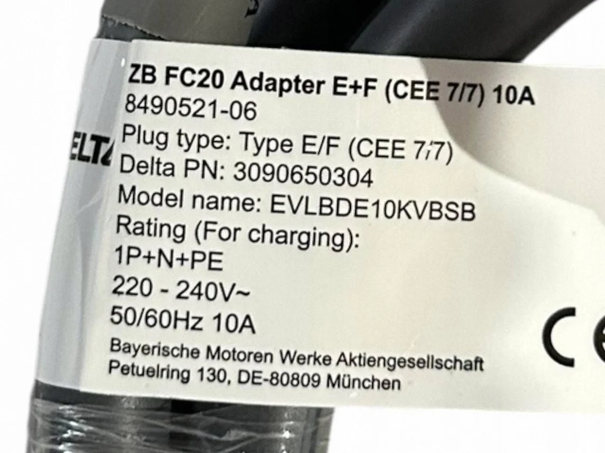 BMW X3 G01 Laadkabel Gebruikt OEM 8490509 image 6